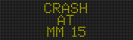 CRASHATMM 15LANES CLOSEDEXPECT DELAYS